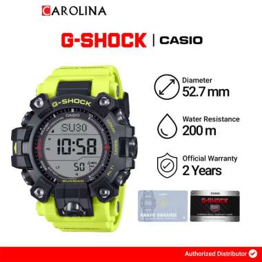 Jam Tangan Pria Casio G-Shock Mudman GW-9500MRY-1A9 Master of G - Land Digital Dial Green Resin Band