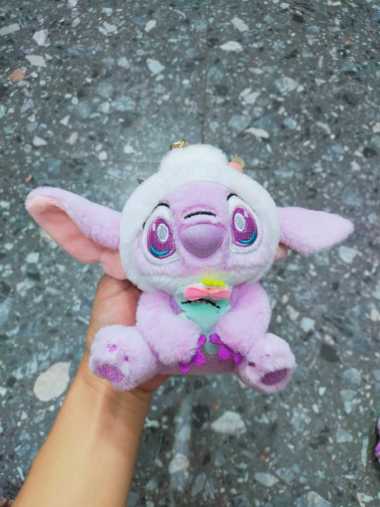 Gantungan kunci hiasan tas boneka mewah cute dolls gantungan hp aesthetic hadiah gantungan lucu bone