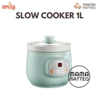 EMILY Slow Cooker 1 Liter / Panci Keramik Baby Food MPASI Cooker Slow Cooker EMILY 1L