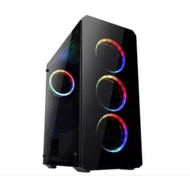 KOMED PC - SKYSHIP 3 GeForce RTX 3050 6GB Ryzen 7 5700X RAM 2x8GB DDR4 Geforce SSD NVME 500GB PC Gam