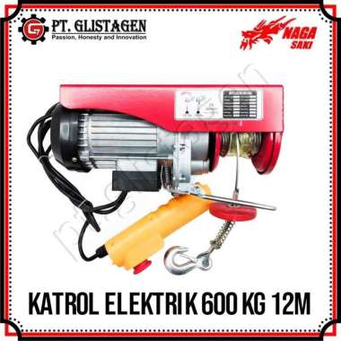 Nagasaki PA 600 Electric Hoist Chain Block 600 Kg Elektrik Katrol Tackle Takel Listrik Wire Reel 600