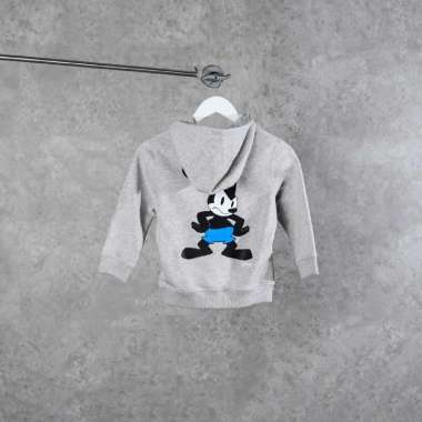 Jaket GIVENCHY Kids Disney x Oswald Hoodie Jacket in Grey 100% ORIGINAL 6Y