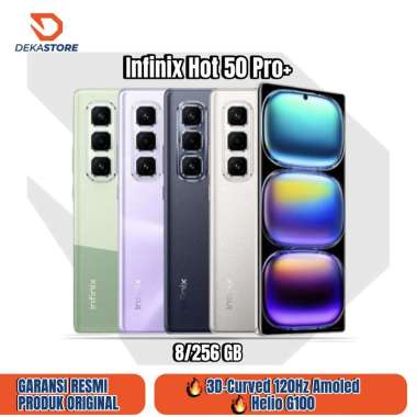 Infinix Hot 50 Pro Plus 8/256 GB Garansi Resmi Hot 50Pro+ 8/256GB
