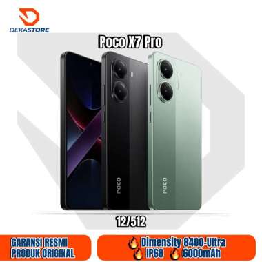Poco X7 | X7 Pro 5G 12/512 GB Garansi Resmi X7 Pro 5G 12/512GB