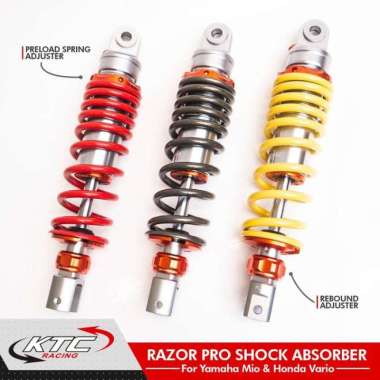 Shockbreaker KTC Adjustable Mio Beat Vario 300mm Hitam