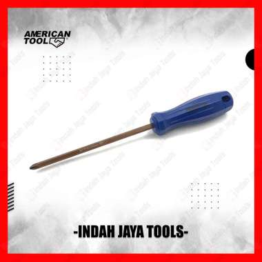 AMERICAN TOOL 8959152 Obeng PLUS PH2 x 150 mm Gagang PLastik Screwdriver Magnetic