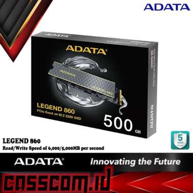 SSD Adata Legend 860 500GB - SSD M.2 NVMe PCIe Gen 4x4