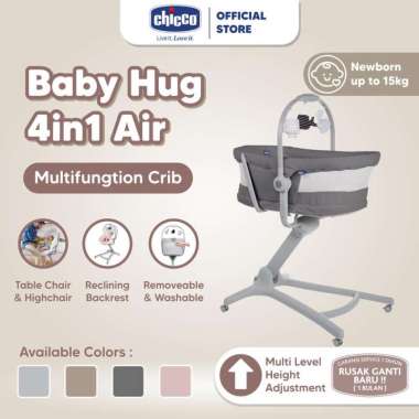 Chicco Baby Hug 4 in 1 Air / Tempat Tidur Bayi Multifungsi Kursi Anak / Tempat Tidur Anak / Tempat D