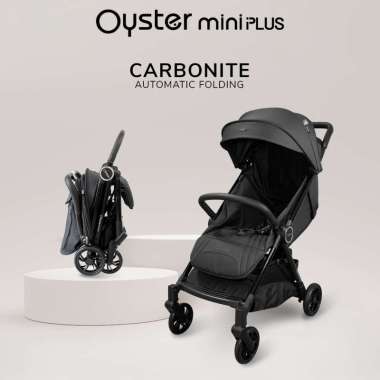 Oyster Stroller Mini Plus Carbonite Black Chassis / Oyster Stroller Anak