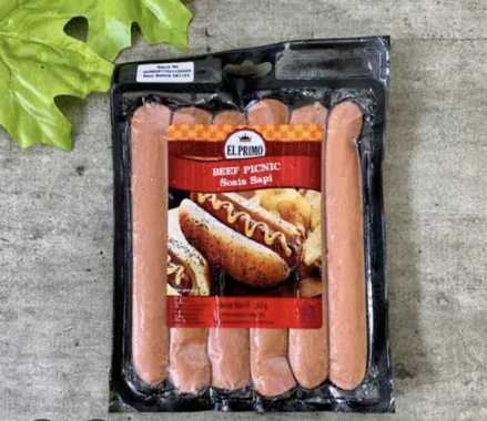 EL PRIMO BEEF PICNIC sosis sapi 360g