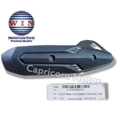 TUTUP COVER KNALPOT VARIO TECHNO 125 WIN