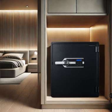 Krisbow Brankas Tahan Api & Air 53x48.3x61 Cm Fp3503f