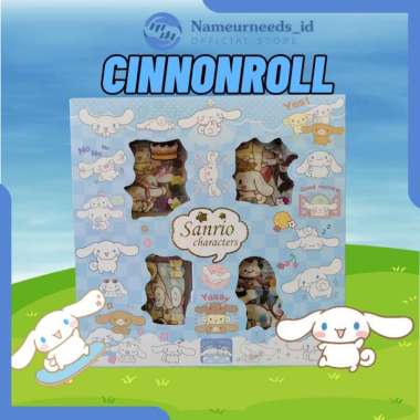 Stiker 2D 100 Lembar Sticker Momo Kartun Korea Lucu Anti Air Stiker100Cinnamoroll