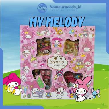 Stiker 2D 100 Lembar Sticker Momo Kartun Korea Lucu Anti Air Stiker100Melody