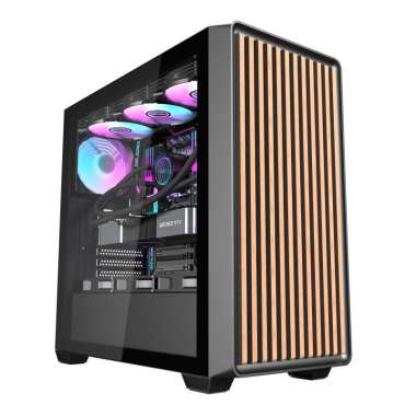 darkFlash DS900WD ATX PC Casing [NO FAN] Putih