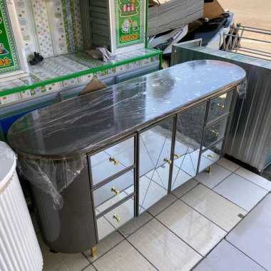 bufet rata minimalis modern / bufet minimalis / bufet modern / tempat penyimpanan tv / meja tv / paj