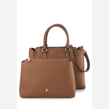 Hush Puppies Tas Wanita Mardifa Satchel (L) Brown Brown