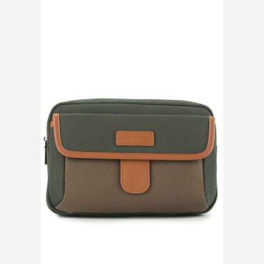 Hush Puppies Tas Pria Treasure Clutch Khaki Khaki