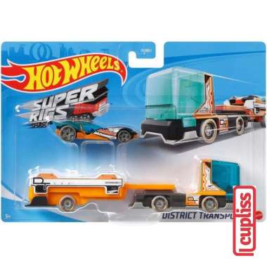 Hot Wheels HW GRT98 Super Rigs District Transport Mattel Hotwheels