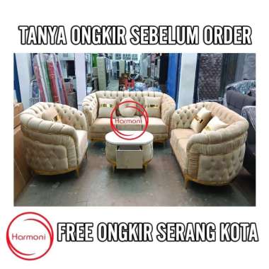 SOFA TURKY 321 + MEJA LACI + KAKI BESI SOFA TURKI 321+ MEJA LACI + KAKI BESI FREE ONGKIR SERANG KOTA