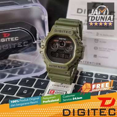 JAM TANGAN PRIA DIGITAL DIGITEC ORIGINAL GREEN DG-5090T GR DG 5090 DIGITEC 5090 DIGITEC DIGITAL 5090