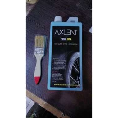 Axlent Tire Gel Polish Semir Ban Hitam Mengkilap Dasbord 1Liter