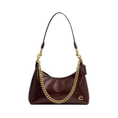 Coach Juliet 25 Chain Strap Shoulder Bag Maple Ghw