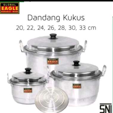 Eagle Panci Kukus Panci Dandang Aluminium 30cm