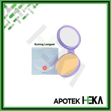 Viva Compact Powder Lilac Series - Bedak Padat Kuning Langsat