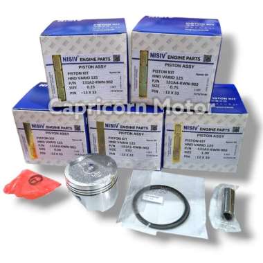 Piston Kit VARIO TECHNO 125 FI INJEKSI NISIV oversize STD 25 50 75 100 100
