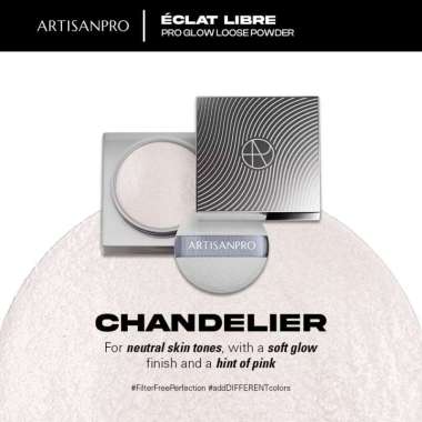 ARTISANPRO ECLAT LIBRE PRO Glow Loose Powder 8g Bedak Berlian Glitter Tabur Artisan Lose 8 g Chandel