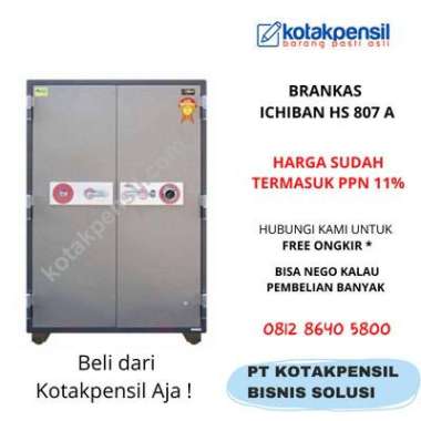 Brankas ICHIBAN HS 807 A|Brankas Besar | Brankas Uang dan Emas Tahan Api|Brankas Dokumen | Brangkas