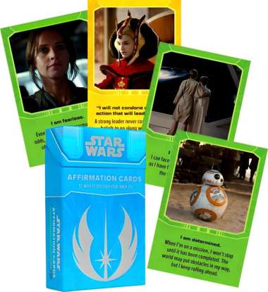 STAR WARS AFFIRMATION CARDS: 52 WAYS TO DISCOVER YOUR INNER JEDI