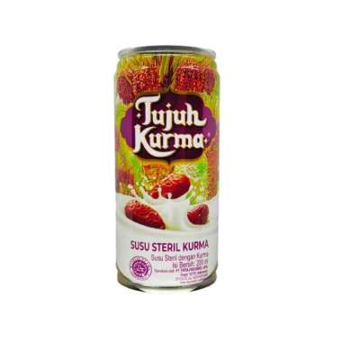 Tujuh Kurma Susu Steril Kurma Kaleng 189 ml
