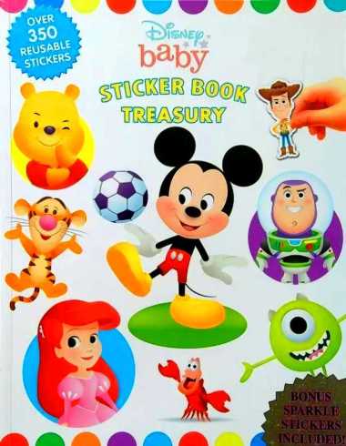 DISNEY BABY STICKER BOOK TREASURY