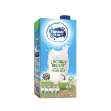Promo Harga Frisian Flag Susu UHT Purefarm Coconut Delight 946 ml - Blibli