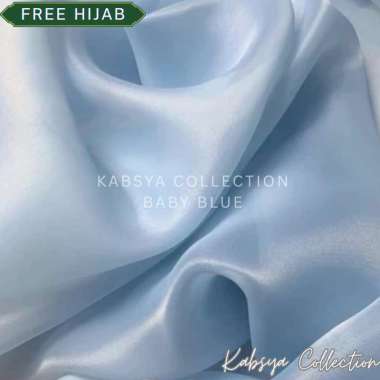 Set Kebaya Organza Bordir Floral Premium Dan Selendang Organza / Dress Tunik Organza / Baju Kurung M