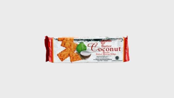 Nissin Biskuit Butter Coconut 200 gr