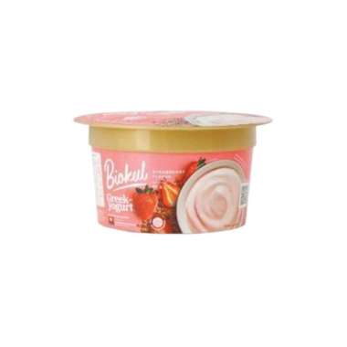 Biokul Yoghurt Greek Strawberry Cup 80 gr