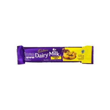 Promo Harga Cadbury Dairy Milk Cashew Nut 30 gr - Blibli