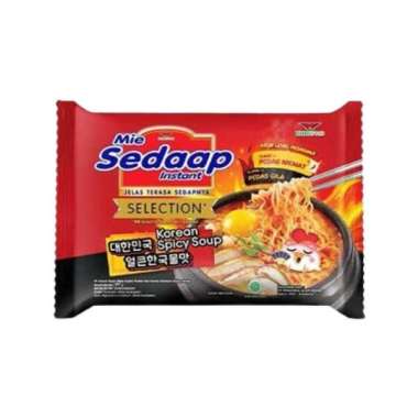 Promo Harga Sedaap Korean Spicy Soup 77 gr - Blibli