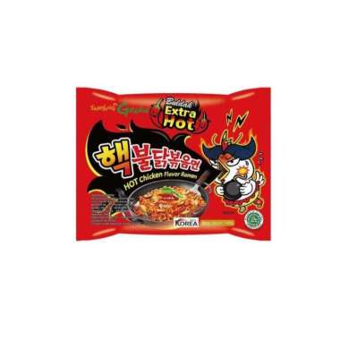 Promo Harga Samyang Hot Chicken Ramen Extra Hot 140 gr - Blibli