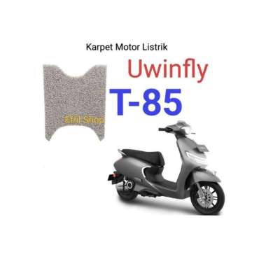 Karpet Sepeda Motor Listrik Uwinfly T85 atau Uwinfly T 85 Hitam