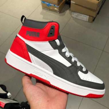 PUMA Sepatu Sneakers Kasual Rebound Joy White-Asphalt-High 374765 19 6=39=25Cm