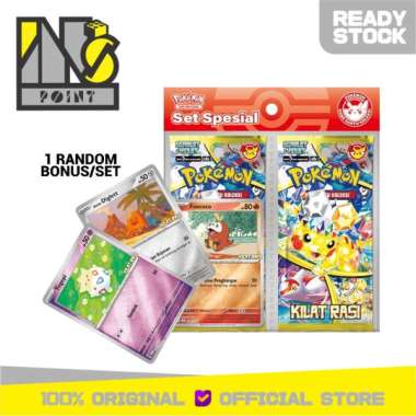Pokemon TCG Indonesia - Kilat Rasi SV8S Set Special Indomaret