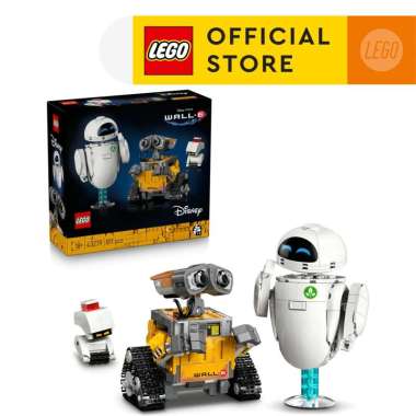 LEGO Disney 43279 WALL-E and EVE (811 Pieces), Building Block, Toys, Bricks