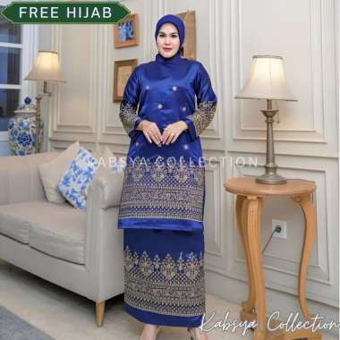 SETELAN KEBAYA MELAYU FATIMAH SET TUNIK ATASAN & BAWAHAN / KEBAYA KURUNG KEBAYA LEBARAN Kebaya Pesta