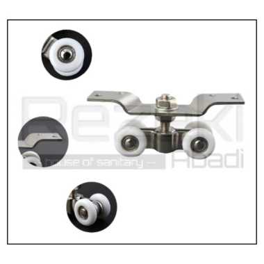 Roda Sliding Pintu Geser - Roda Rel Pintu - Roda Bearing Sliding Track