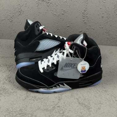 Air Jordan 5 Retro OG Black Metallic Reimagined (100% Original) [HF3975-001] [HF3976-001] 40 MEN