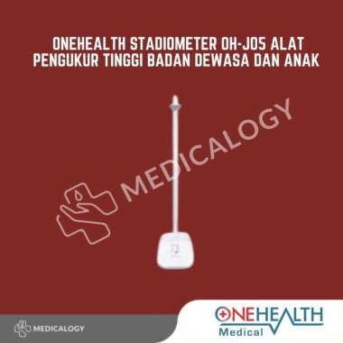 Onehealth Stadiometer OH-J05 Alat Pengukur Tinggi Badan Dewasa dan Anak